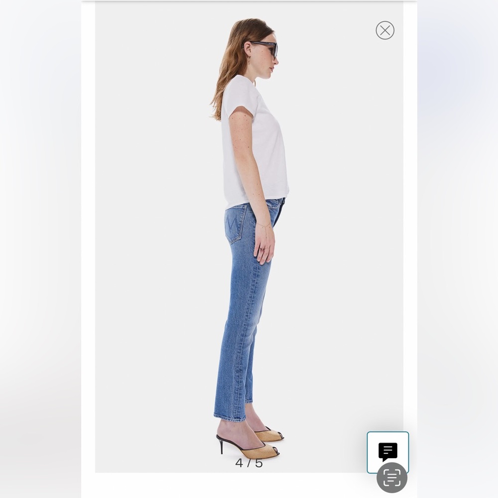 Mid rise dazzler crop in Other Moods